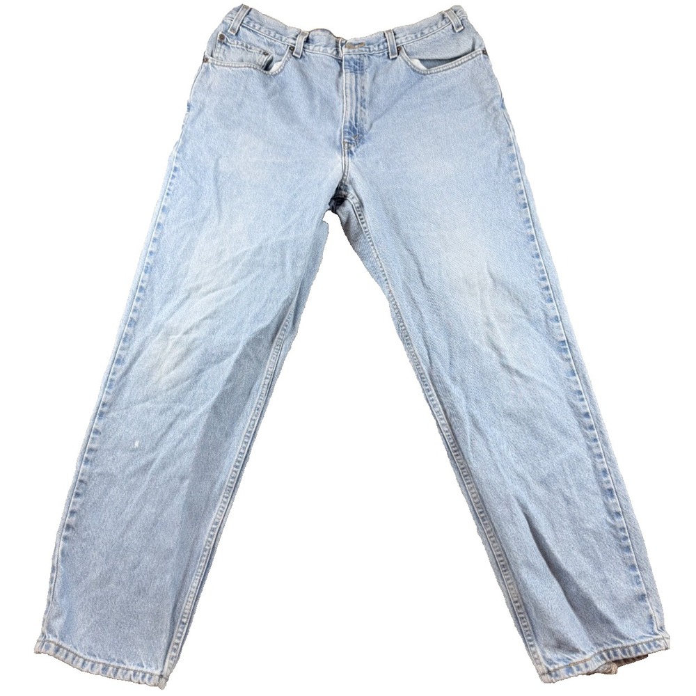Vintage Levis Jeans Mens 38x32 Blue Relaxed Fit Straight Leg Medium Wash Y2K